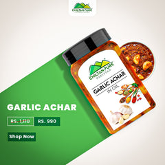 Garlic Achar / Pickle – Thrilling Fusion of Tanginess & Spiciness to Entice Your Taste Buds