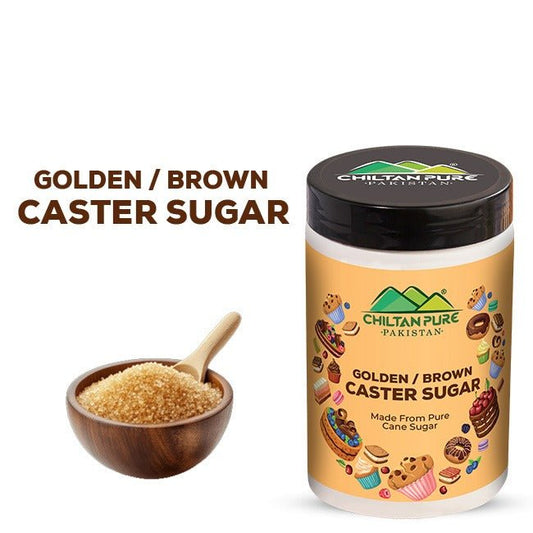 Golden / Brown Castor Sugar / گولڈن/براؤن کیسٹر شوگ - ChiltanPure