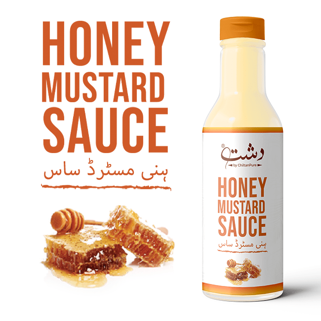 Honey Mastard Sauce - Creamy, Sweat, & Tangy - ChiltanPure