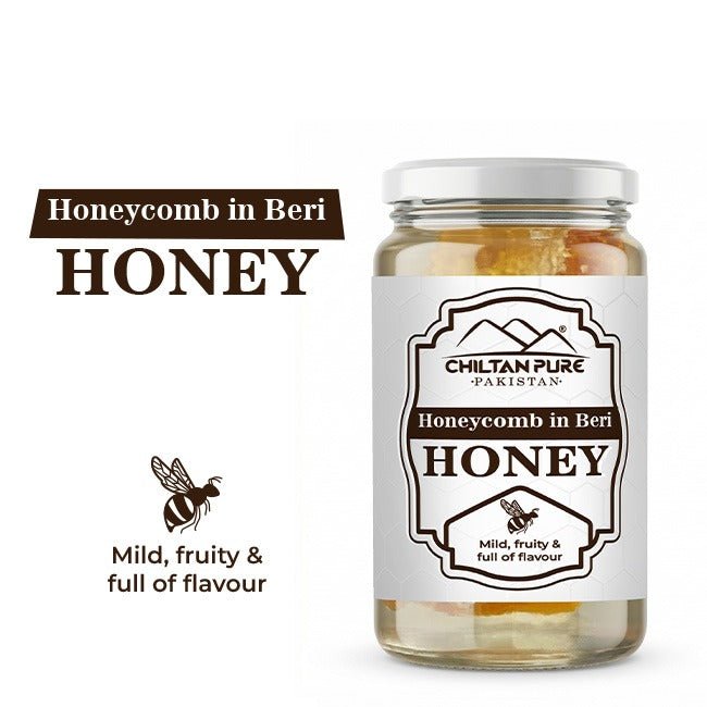 Honeycomb in Berry Honey / ہنی کومب بیری ہنی میں - ChiltanPure