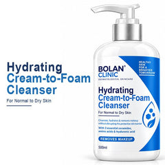 Hydrating Cream to Foam Cleanser - ChiltanPure