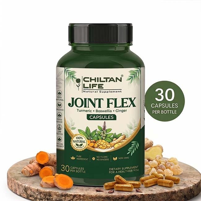 Joint Flex Capsule 100% Qudrati Joint Flex Capsule Tablets 30 Har bottle mein 500mg - ChiltanPure