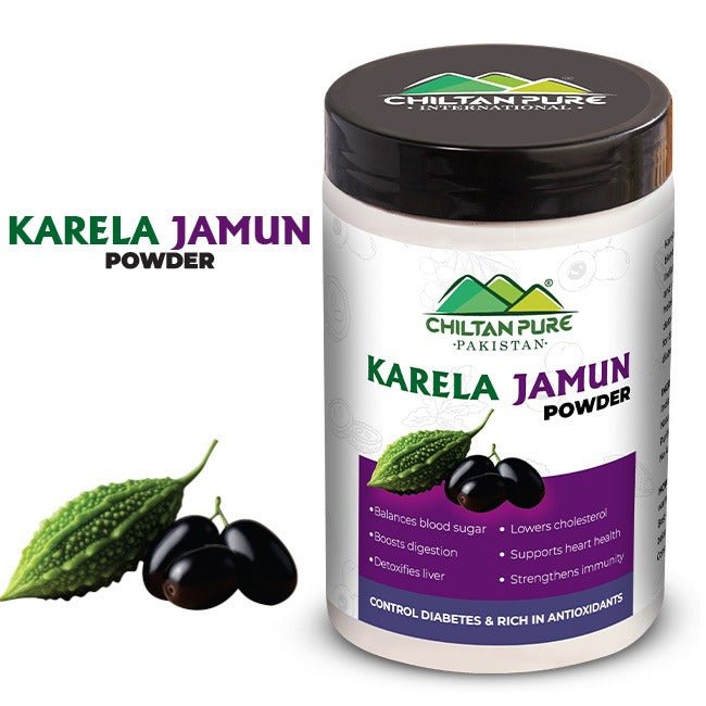 Karela Jamun Powder / کریلا جامن پاوڈر / Karela Jamun ka Powder - ChiltanPure