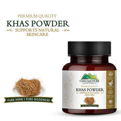 Khas Powder Supports Natural Skincare - ChiltanPure