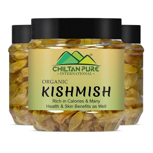 Kishmish – Improves Eyesight, Regulates Blood Pressure, Helps in Weight loss & Prevention of Cancer 210gm - ChiltanPure