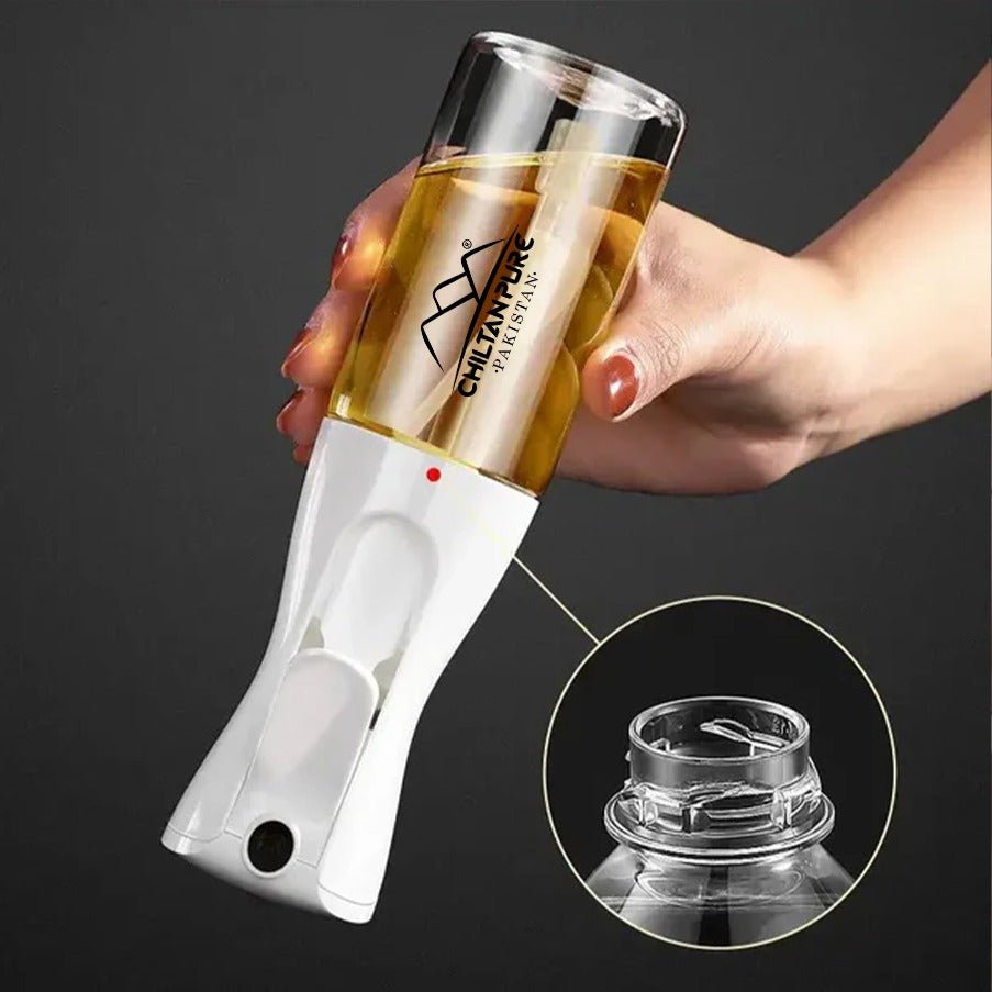 Kitchen Oil Spray Bottle - Oil Dispenser Bottle Sprayer Mist - Reusable - ChiltanPure
