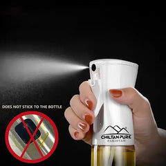 Kitchen Oil Spray Bottle - Oil Dispenser Bottle Sprayer Mist - Reusable - ChiltanPure