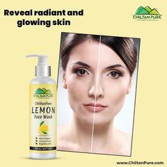 Lemon Face Wash – Anti – Acne, Protects Against UV Rays, Leaves Skin Soft & Dewy - Mamasjan