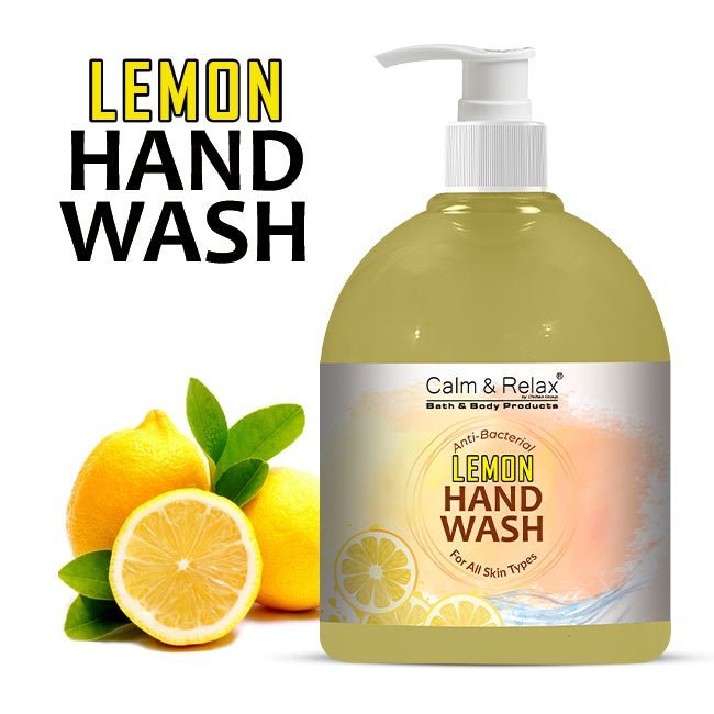 Lemon Handwash - Long Lasting Freshness, Moisturize & Nourish Hands. - ChiltanPure