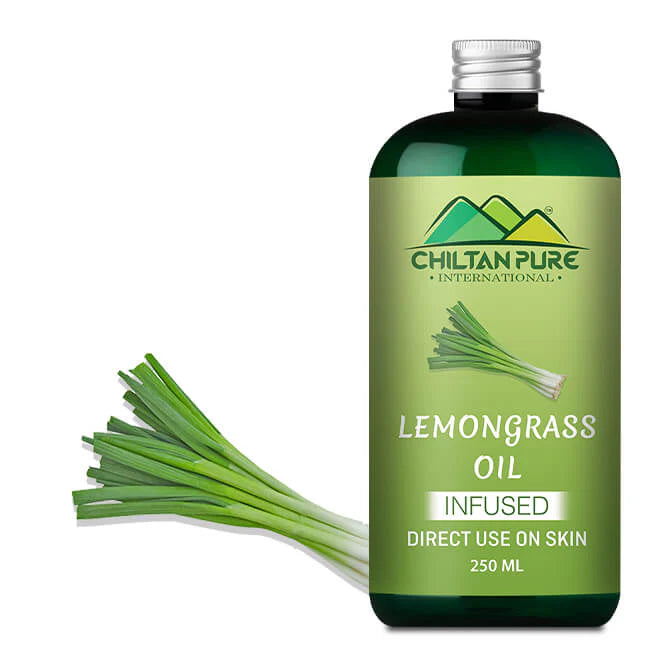 Lemongrass Oil - Contains purifying properties, perfect for skin care, removes impurities, only for skin &amp; body 100% pure organic [Infused]