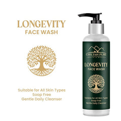 Longevity Face Wash / لونجیویٹی فیس واش - ChiltanPure