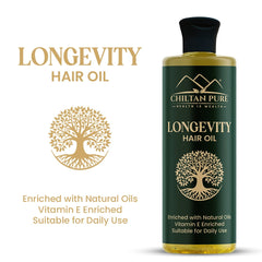 Longevity Hair Oil / لونجیویٹی ہیئر آئل - ChiltanPure