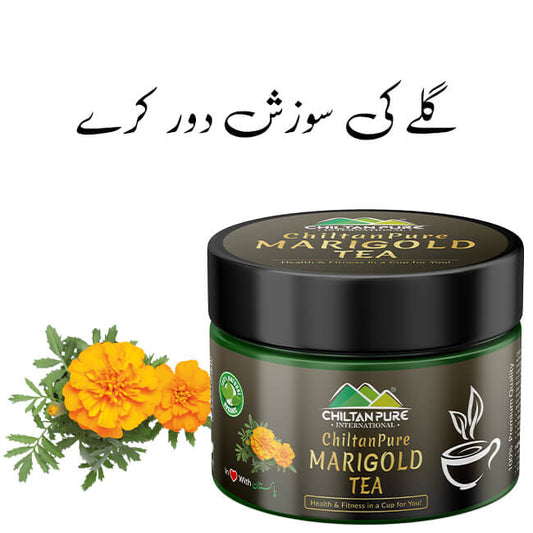 Marigold Tea - Relieve Menstrual Cramps, Supports Oral Health &amp; Improves Skin Health - ChiltanPure