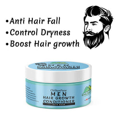 Men Hair Growth Conditioner Hair mask – Reverses Moisture Loss & Repairs Hair Damage 250ml - ChiltanPure