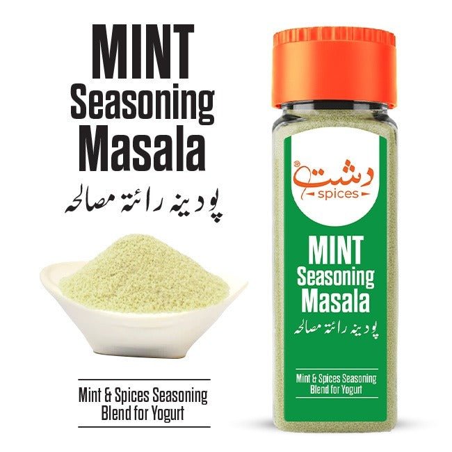Mint Seasoning Masala / پودینہ رائتہ مصالحہ / Podina Seasoning Masala - ChiltanPure