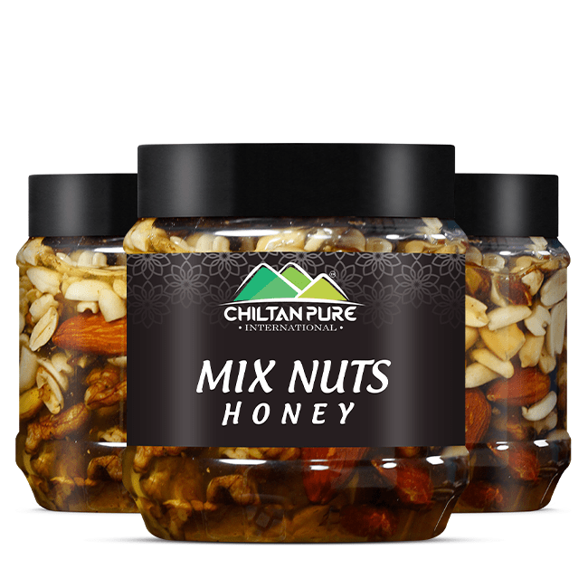 Mix Nuts Honey – Makes your morning healthy , helps lower blood pressure, contains nutrients – 100% pure organic - ChiltanPure