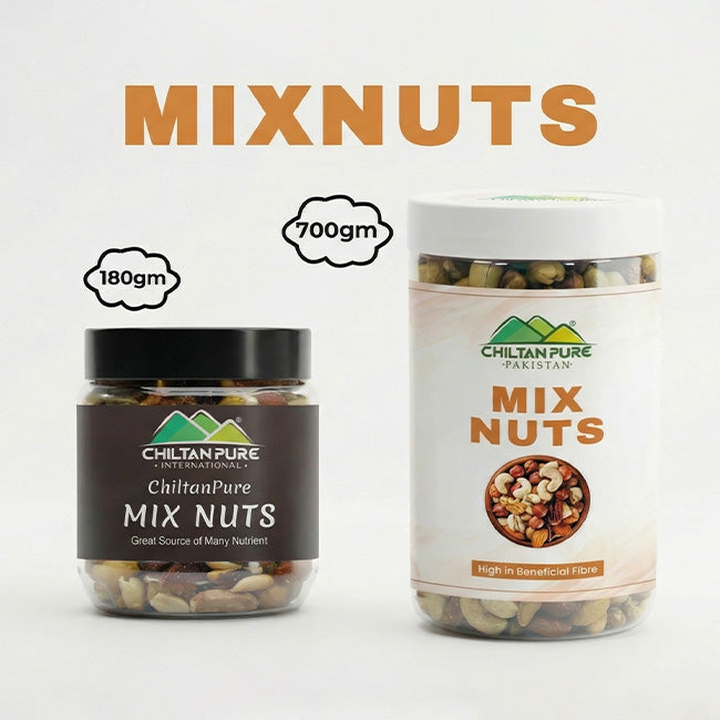 Mix Nuts - The Ultimate Blend for Protein , Healthy Fats , and Delicious Crunch in Every Bite