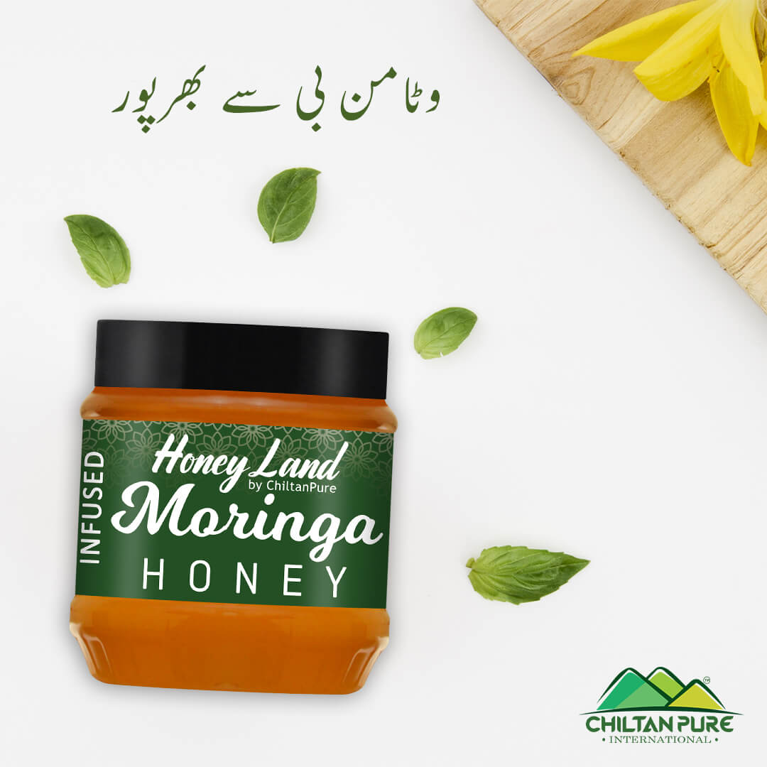 Moringa Honey – Filled With Vitamins & Minerals, Improves Overall Health - ChiltanPure