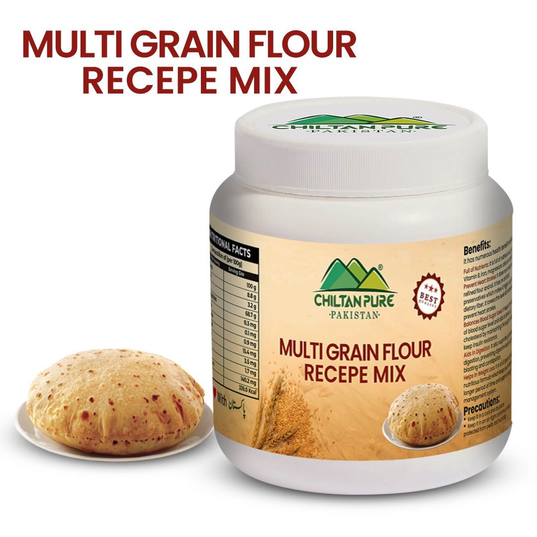 Multi Grain Flour Recipe Mix - A Balanced Diet for Healthy Living - ChiltanPure