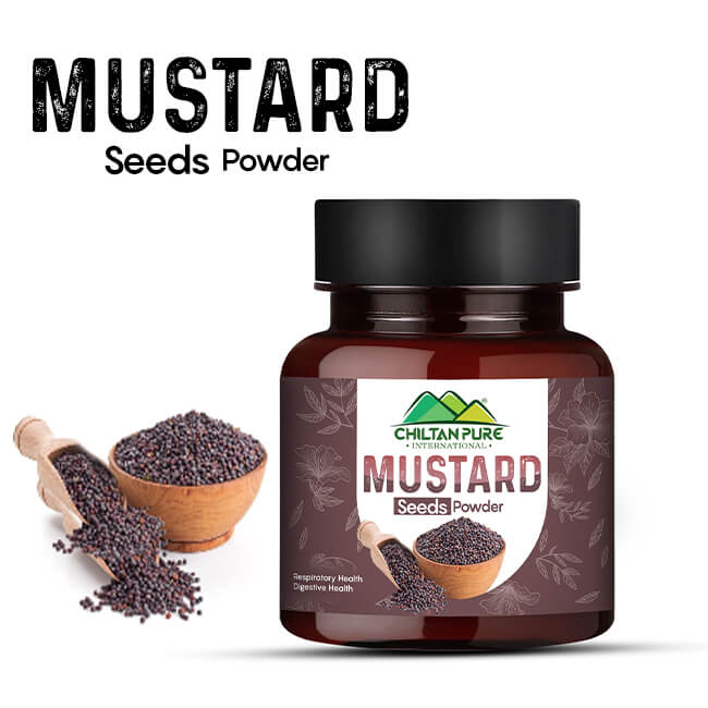 Mustard / Sarson seeds Powder 100% pure organic - ChiltanPure