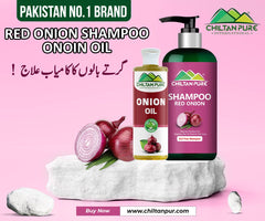 Onion Pack-Boosts Hair Growth, Nourishes Scalp, Lessen Hair Fall - ChiltanPure