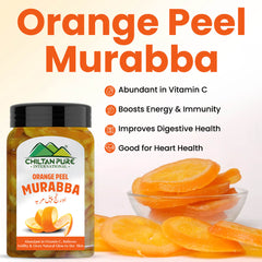 Orange Peel Murabba (ورنج پیل مربہ) - Abundant in Vitamin C, Relieves Acidity, Gives Natural Glow to the Skin - 💯 Organic & Pure - ChiltanPure