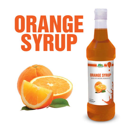 Orange Syrups: Rich in Vitamin C and A Boasts Immunity and Gives a Flawless Skin (Zero-Calorie)