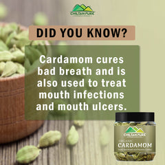 Organic Cardamom Seeds – Helps with digestive problem, lower blood sugar levels, treats bad breath – 100% pure organic - ChiltanPure