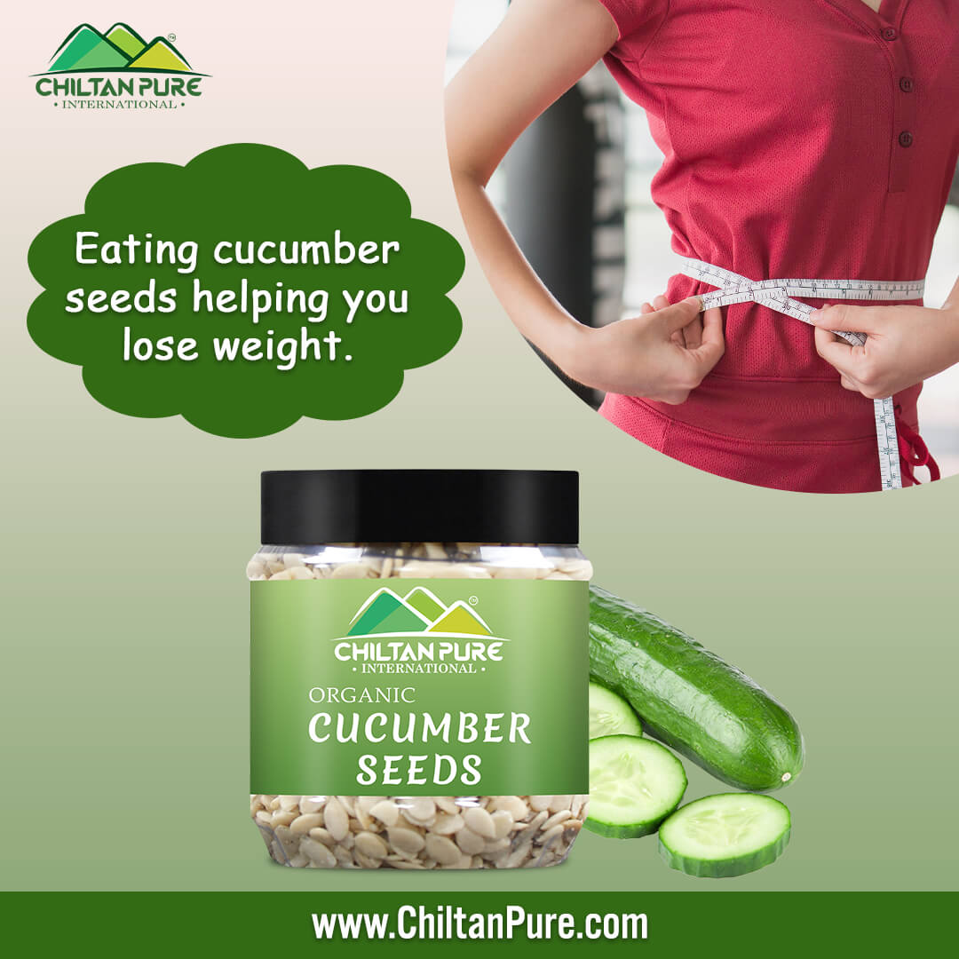 Organic Cucumber Seeds – Boosts Brain Health & Memory, Promotes Weight Loss, Improves Digestion & Maintains Heart Health - ChiltanPure