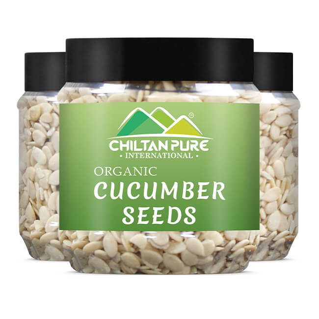 Organic Cucumber Seeds – Boosts Brain Health & Memory, Promotes Weight Loss, Improves Digestion & Maintains Heart Health - ChiltanPure