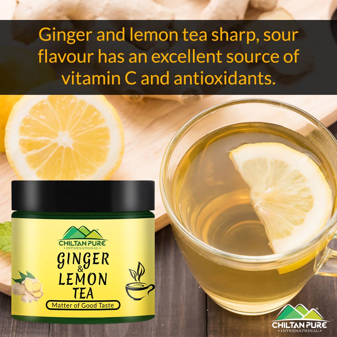 Organic Ginger Lemon Tea Boosts Immune System Helps In Weight Loss Instant Relief From Nausea Indigestion