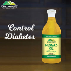 Organic Mustard Oil ColdPressed (100% Purity Guarantee) [سرسوں کا تیل] - ChiltanPure