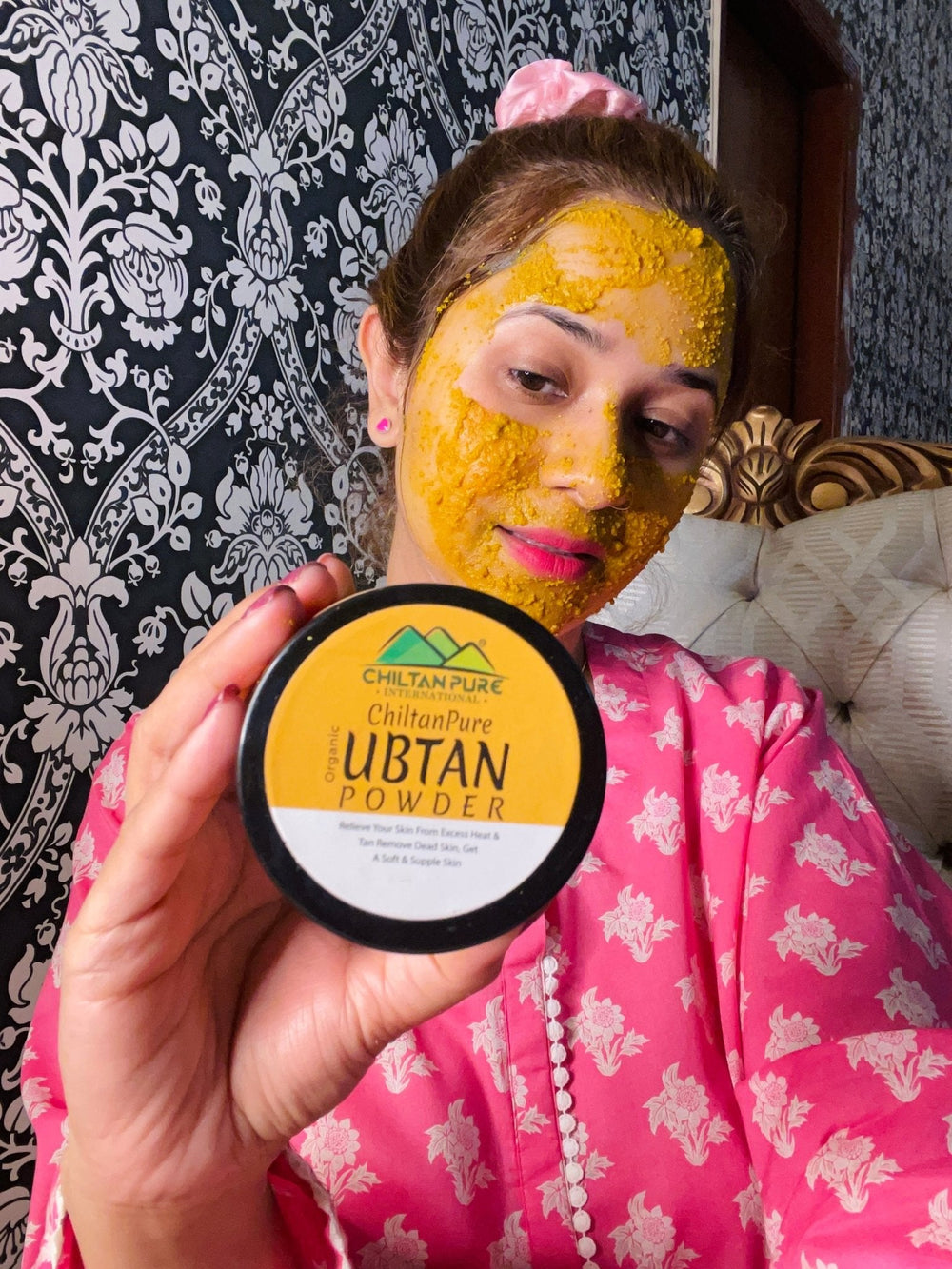 Organic Ubtan Powder - Best for Glowing &amp; Clear Skin [ابٹن] - Mamasjan