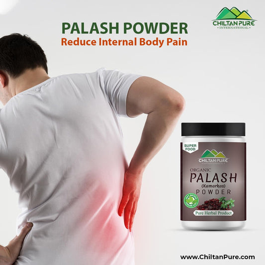 Palash Powder (Kamarkas) - Reduce Internal Body Pain [کمر کس] - ChiltanPure