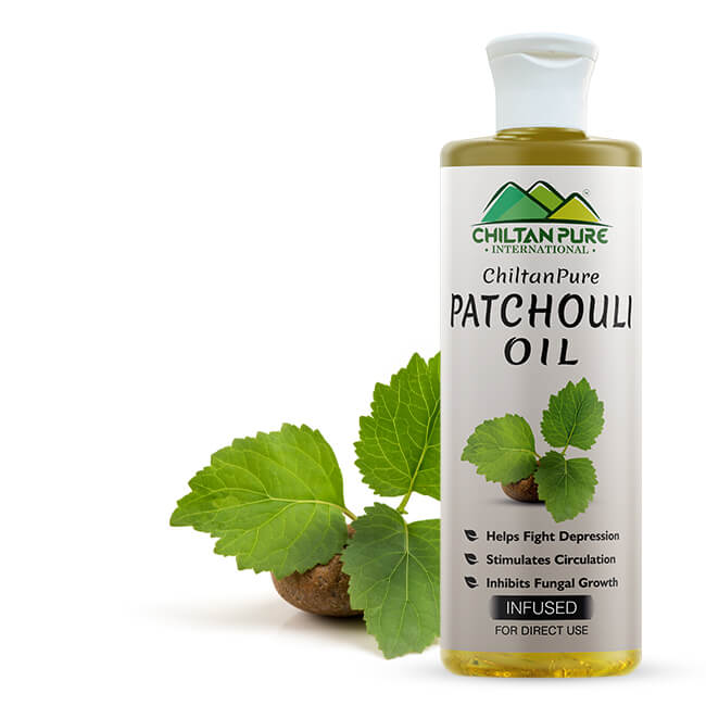 Patchouli Infused Oil - Fights Depression, Deodorizes Bad Odour &amp; Soothes Inflammation - Mamasjan