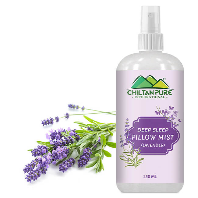 Pillow Mist - Natural remedy to sleep, calms the mind, reduces anxiety, promotes restful sleep €“ 100% pure organic - ChiltanPure