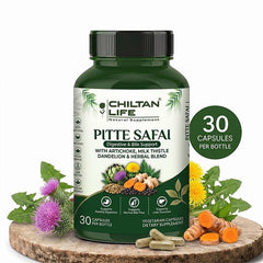 Pitte Safai / Pitte Ki Pathri Ka ilaj / Gallbladder Stones / 30 Capsules - ChiltanPure