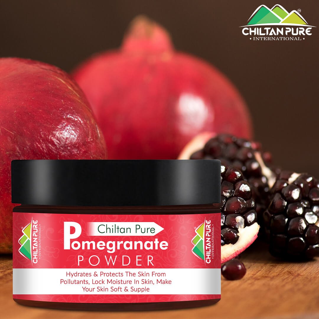 Pomegranate Powder - Nature's Gift for Your Skin [انار] - ChiltanPure