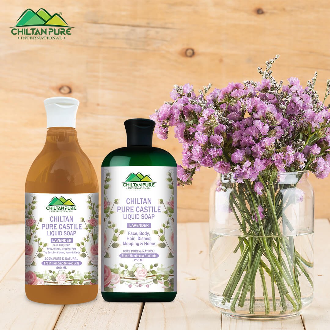 Pure Castile Liquid Soap [Lavender] - ChiltanPure