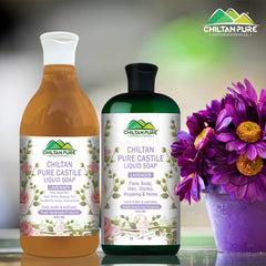 Pure Castile Liquid Soap [Lavender] - ChiltanPure