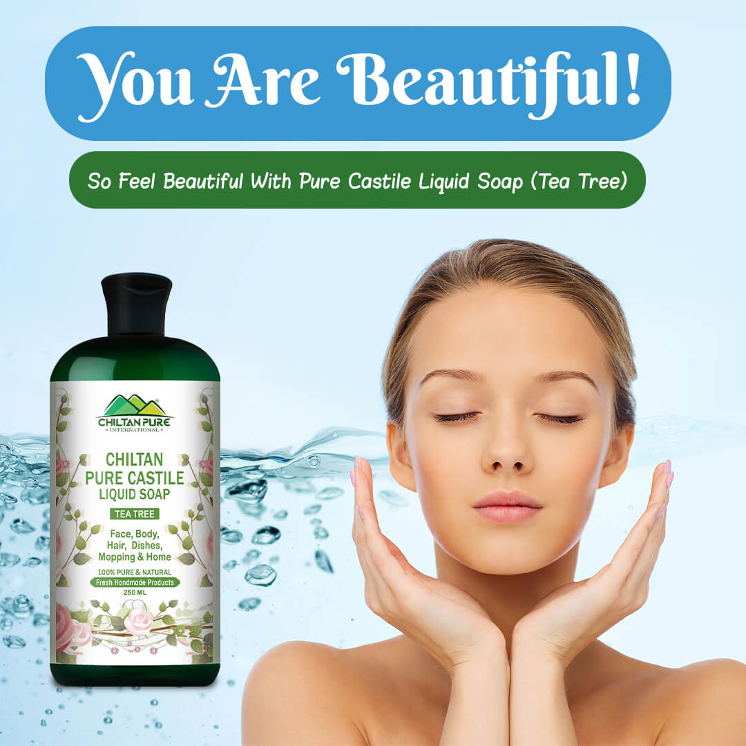 Pure Castile Liquid Soap [Tea Tree] - ChiltanPure