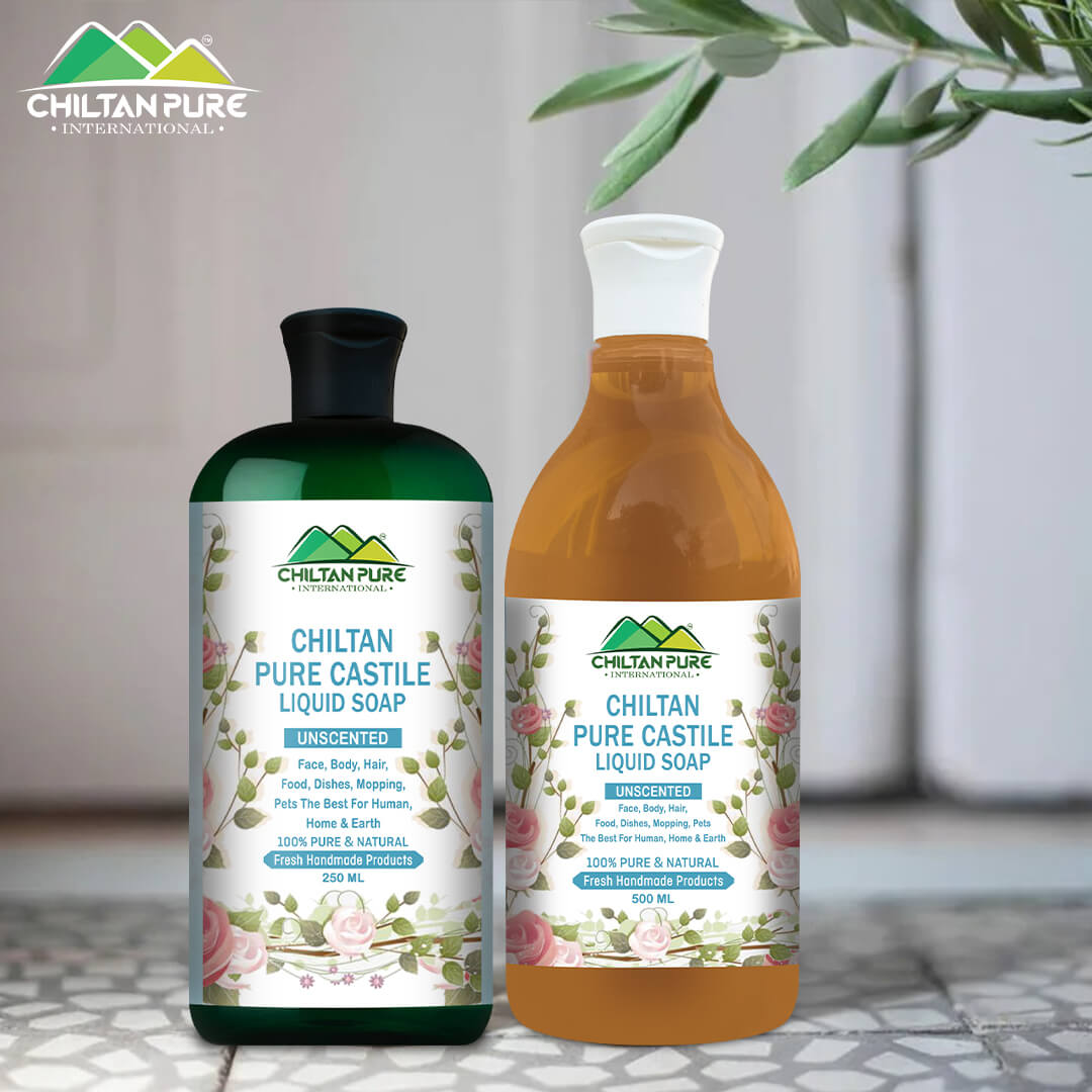 Pure Castile Liquid Soap [Unscented] - ChiltanPure