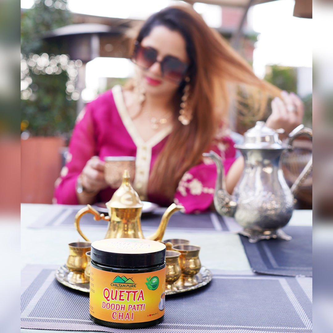 Quetta Doodh Patti Chai Large ☕ Tea Boosts Mood, Reduces Stress ❤️ چائے جو من کو بھائے - ChiltanPure