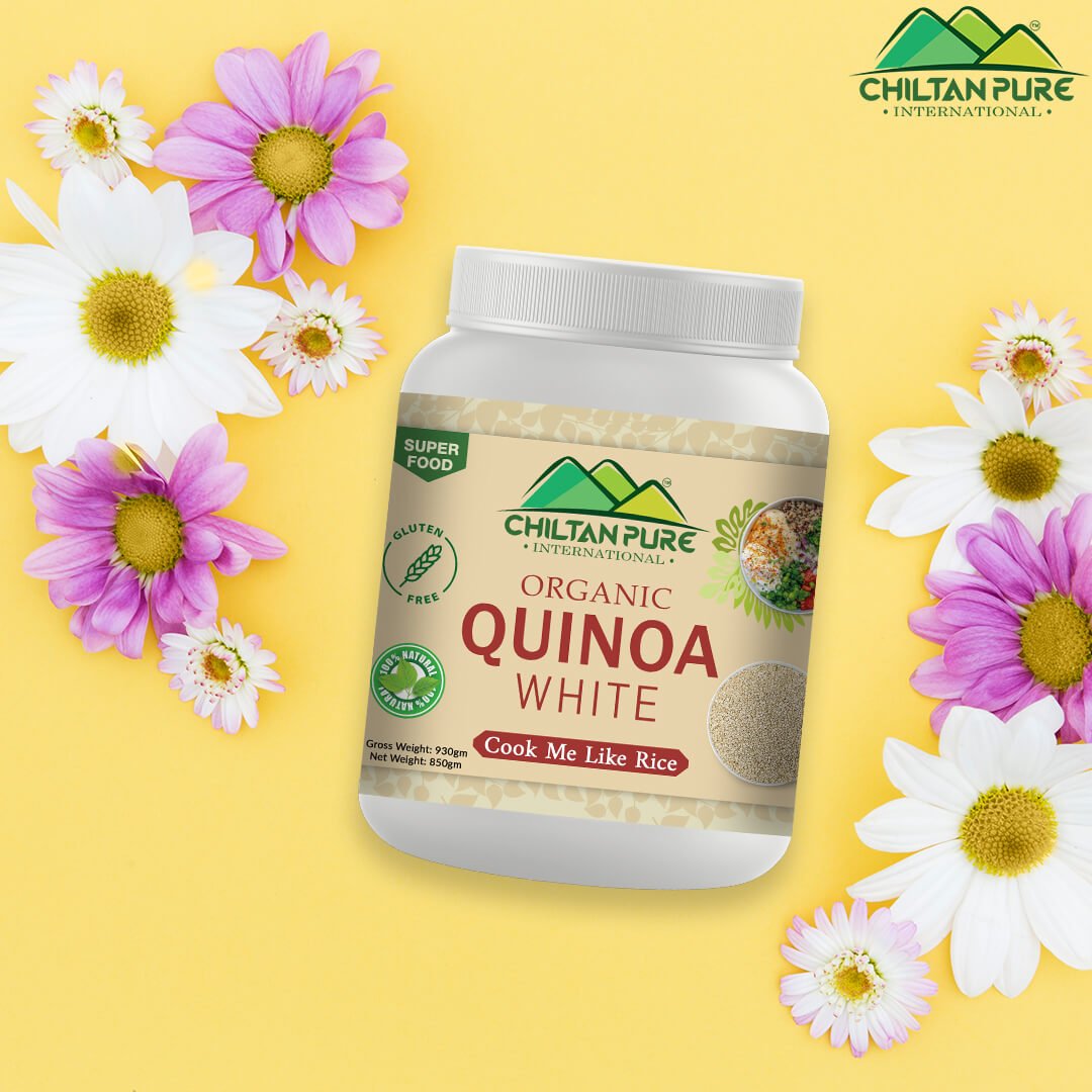 Quinoa - Good Source of Iron &amp; High In Fiber Content - ChiltanPure