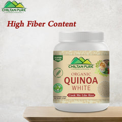 Quinoa - Good Source of Iron &amp; High In Fiber Content - ChiltanPure