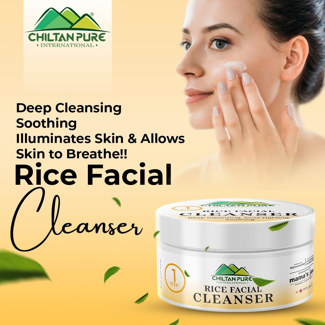 Rice Facial Cleanser – Deep Cleansing, Soothing, Illuminates Skin & Allows Skin to Breathe!! - ChiltanPure