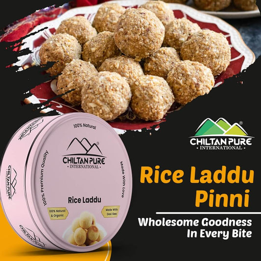 Rice Laddu / Pinni - Wholesome Goodness in Every Bite - ChiltanPure