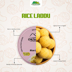 Rice Laddu / Pinni - Wholesome Goodness in Every Bite