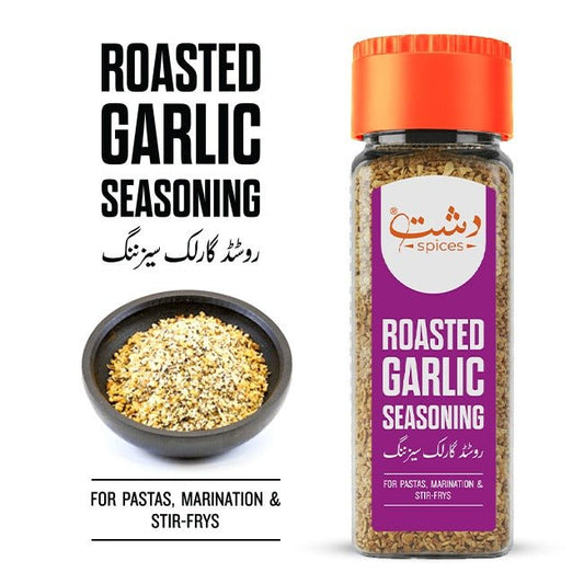 Roasted Garlic Seasoning / روسٹڈ گارلک سیزیننگ / For Pastas, Marination & Stir - Fires - ChiltanPure