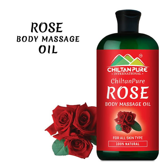 Rose Head & Body Massage Oil – Best Selling✅ - ChiltanPure